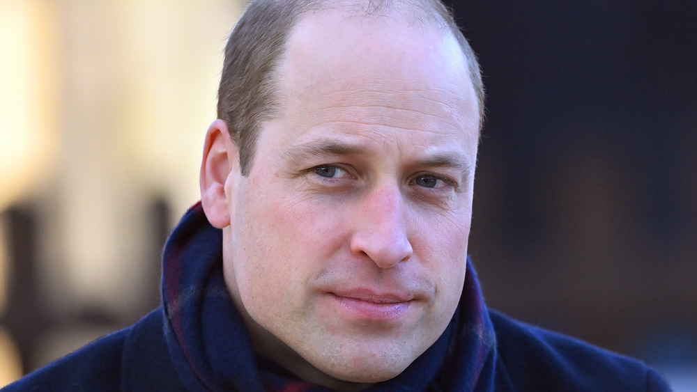 Prince William smiling