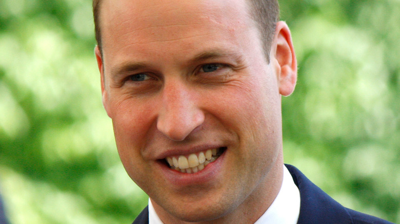 Prince William smiling