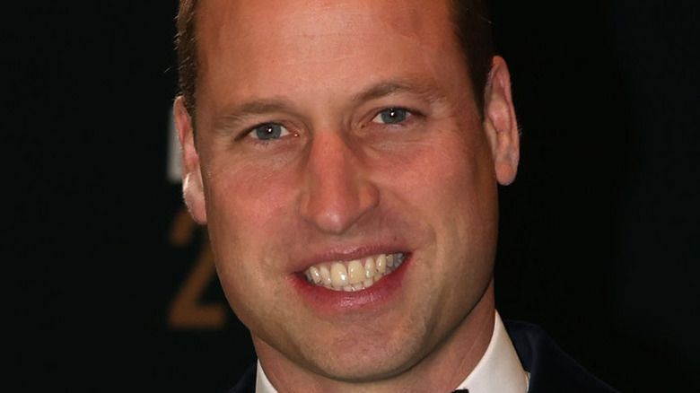 Prince William smiling