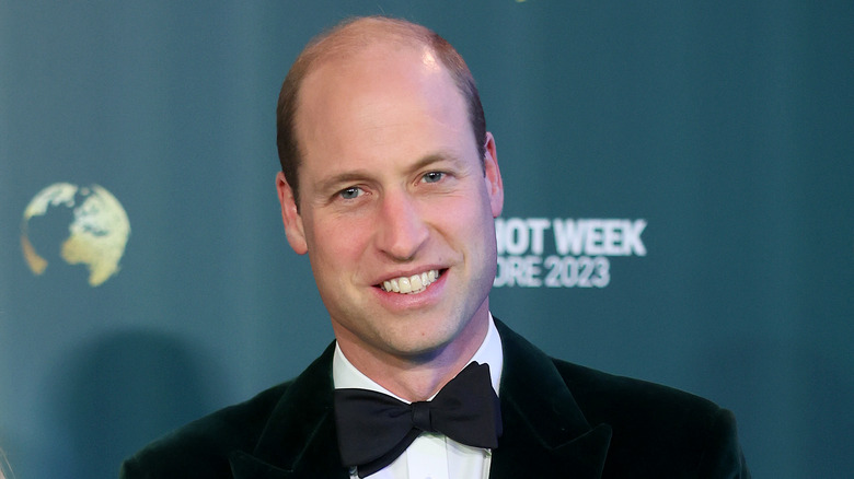 Prince William smiling