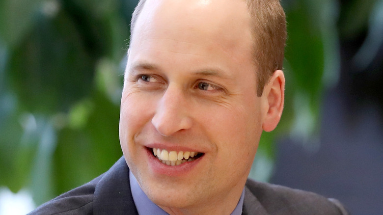 Prince William wearing a suit