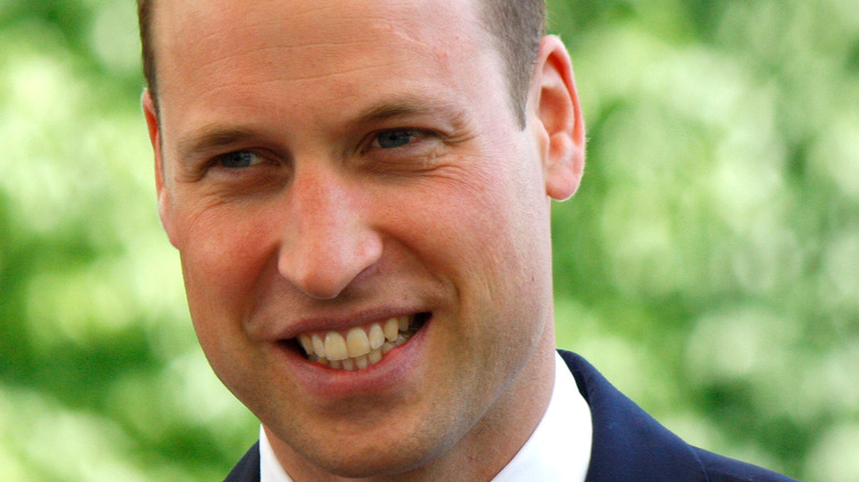 Prince William smiling