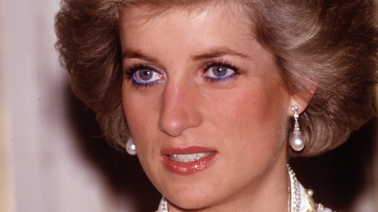 Princess Diana at a dinner