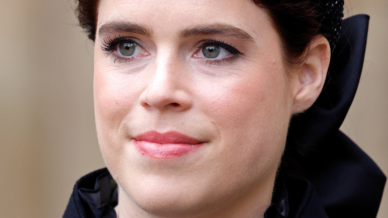 Princess Eugenie posing 