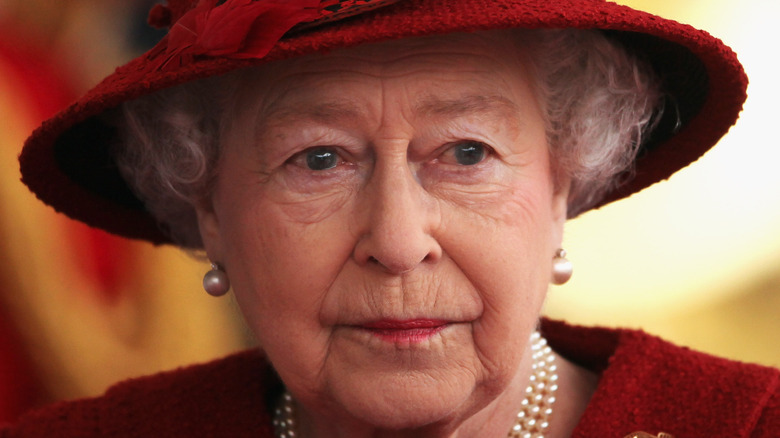 Queen Elizabeth II at a royal event 