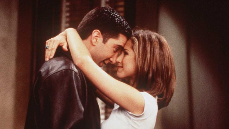 Ross and Rachel in Friends