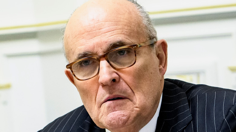 Rudy Giuliani close up 