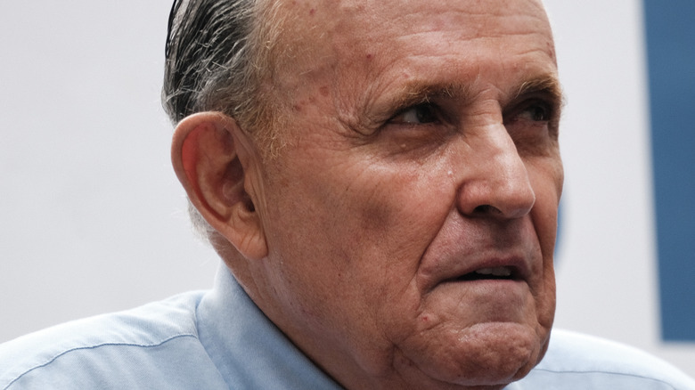 Rudy Giuliani close up