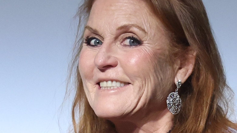 Sarah Ferguson smiling