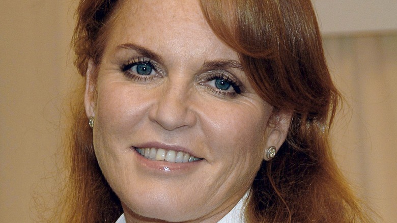 Sarah Ferguson smiling