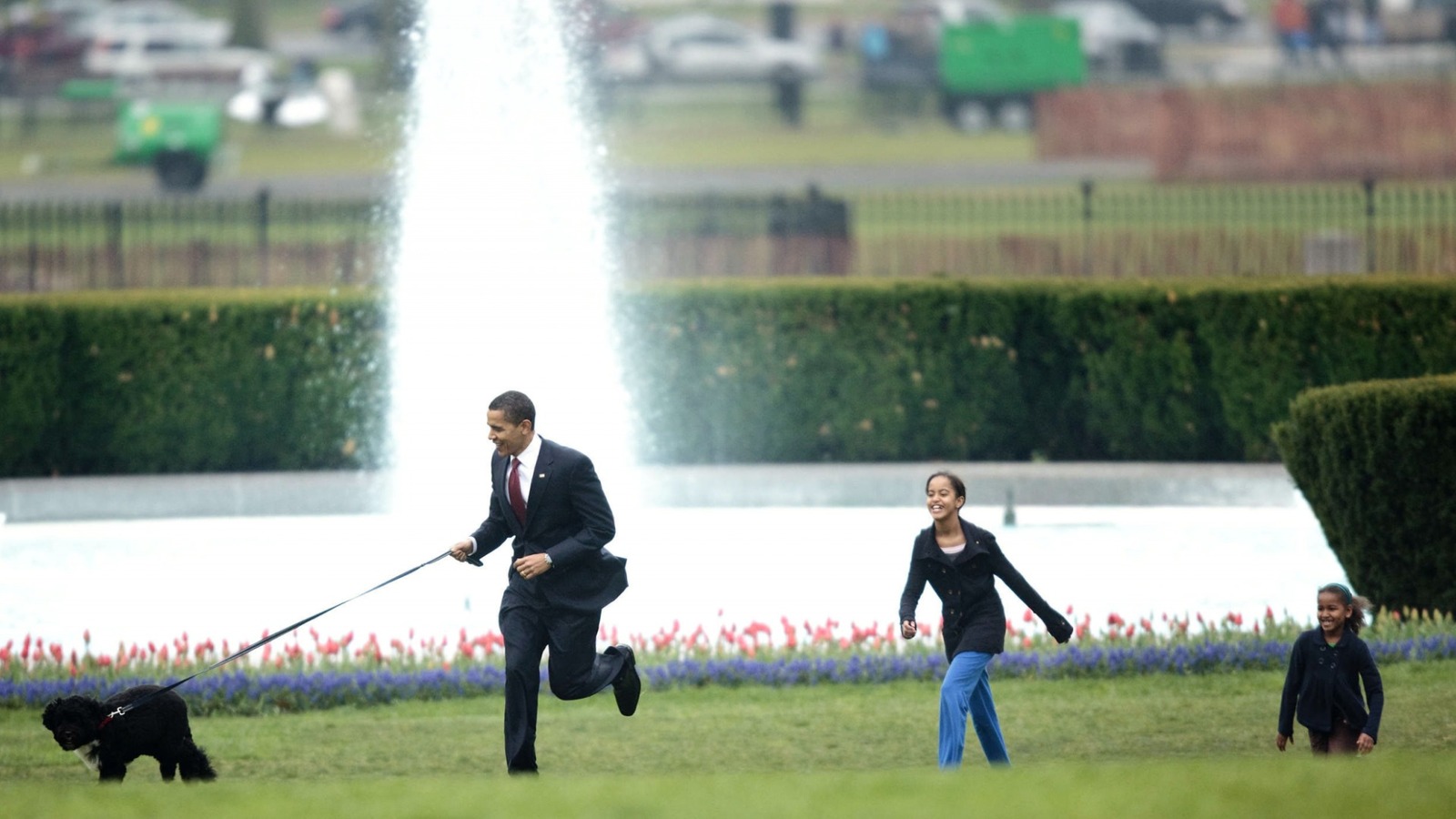 Why Sasha And Malia Obama Named Their White House Pup Bo