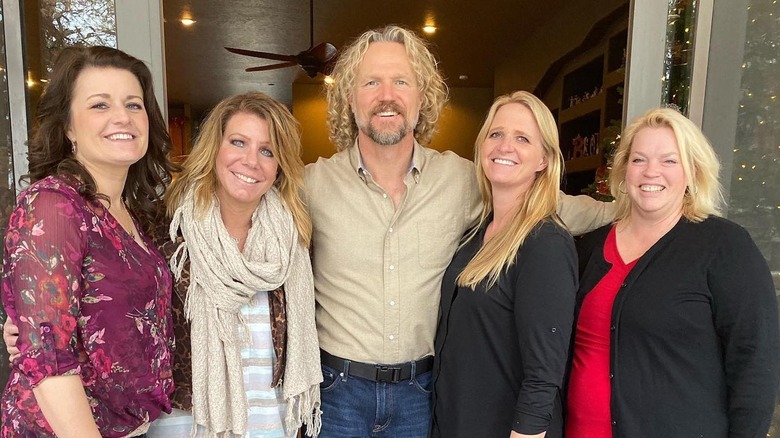 Robyn, Meri, Kody, Christine, and Janelle Brown