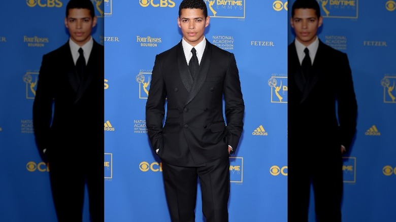 Delon de Metz on the red carpet