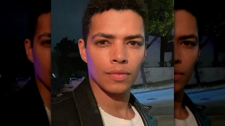 Delon de Metz looking into the camera