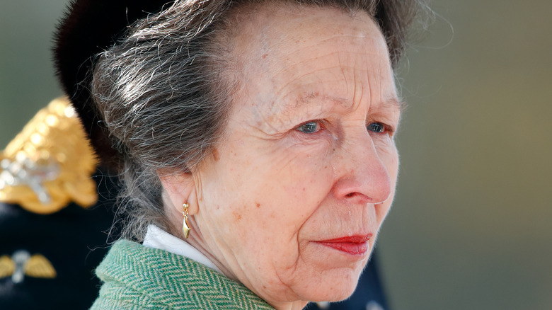 Princess Anne during an event 