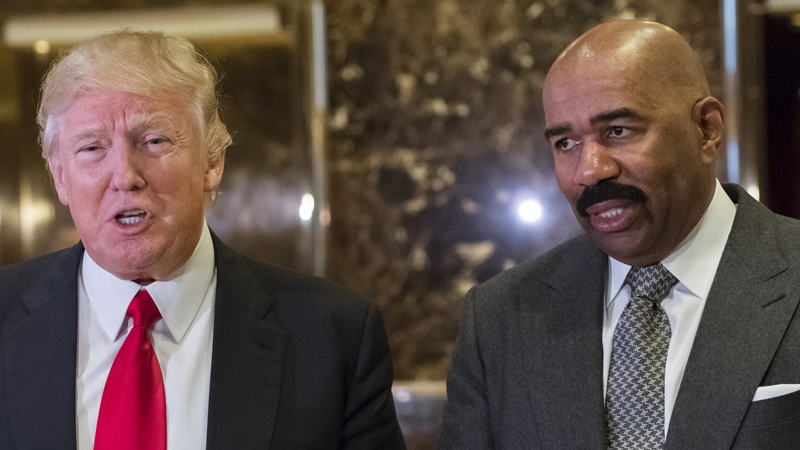 Why Steve Harvey Regretted Meeting With Donald Trump 247 News Around