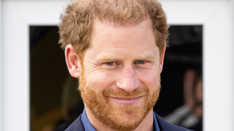 Prince Harry smiling 