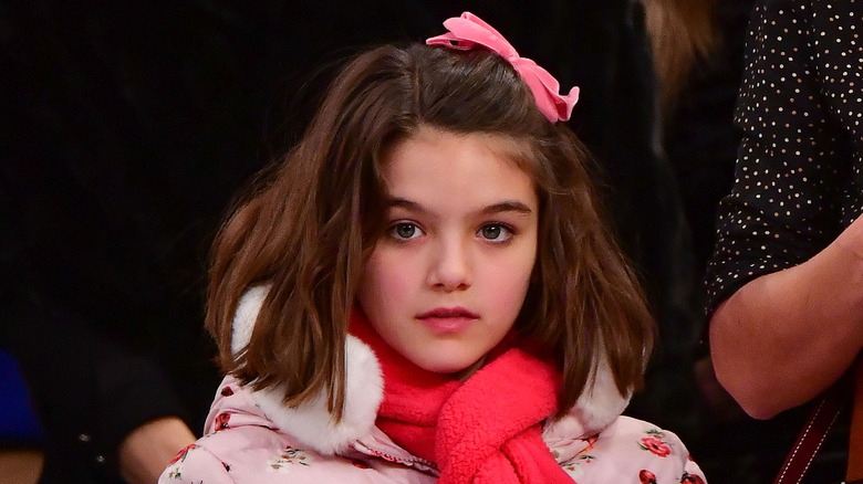 Suri Cruise at Oklahoma City Thunder 