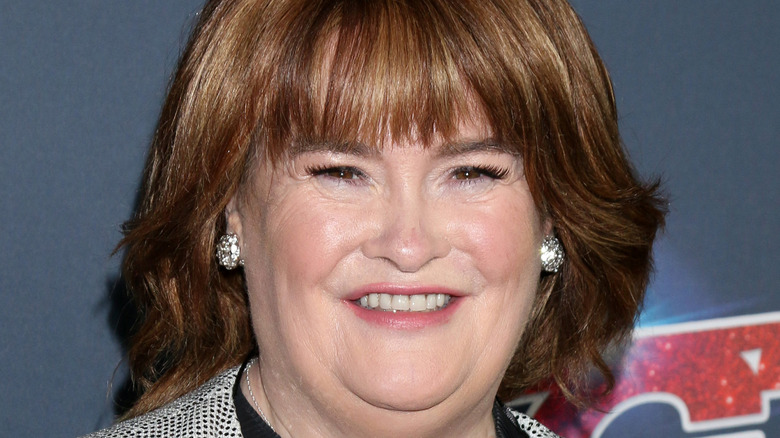 Susan Boyle smiling 