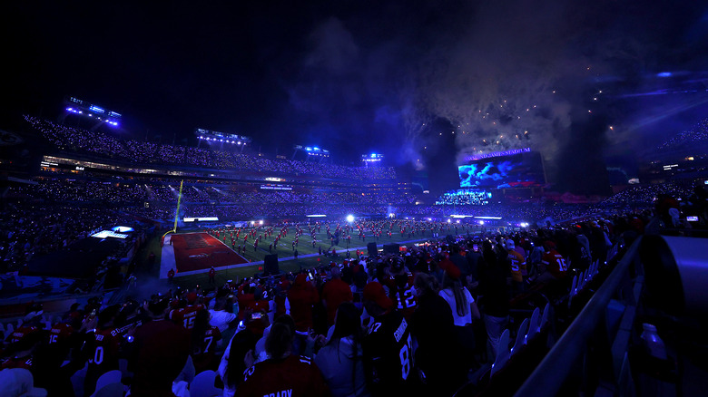 Stadium view 2021 halftime show