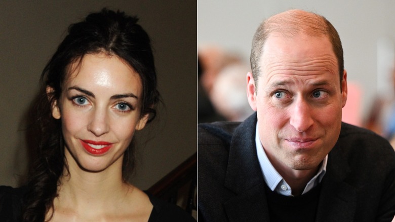 Rose Hanbury and Prince William split image