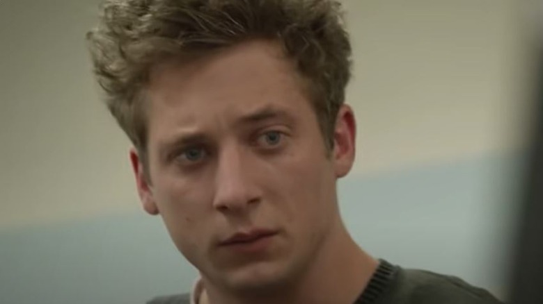 Jeremy Allen White acting in Shameless