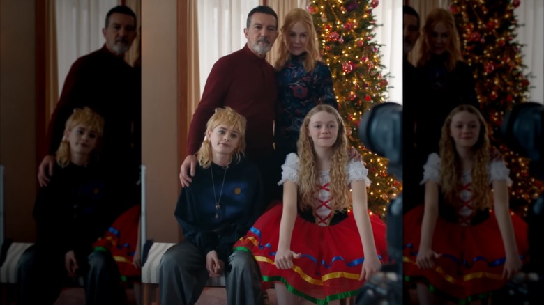 Esther McGregor in Babygirl with Nicole Kidman, Antonio Banderas, and Vaughan Reilly