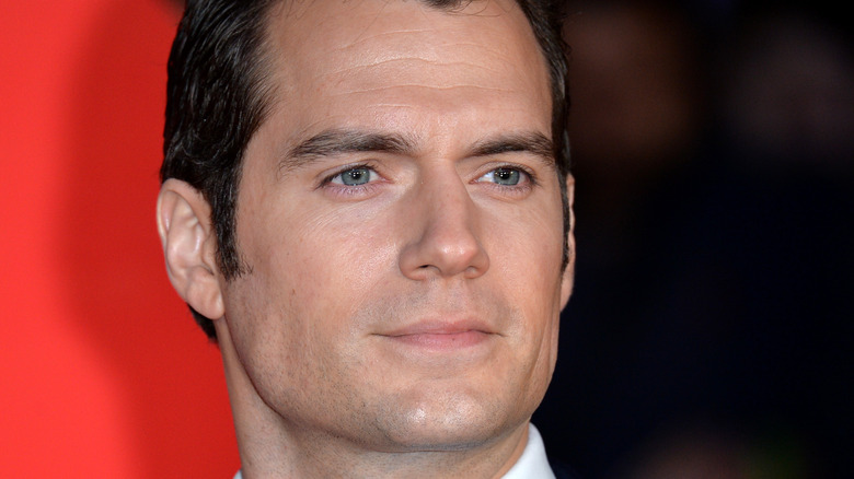 Henry Cavill on the red carpet 