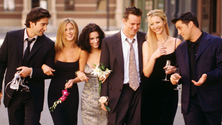 The cast of Friends promo