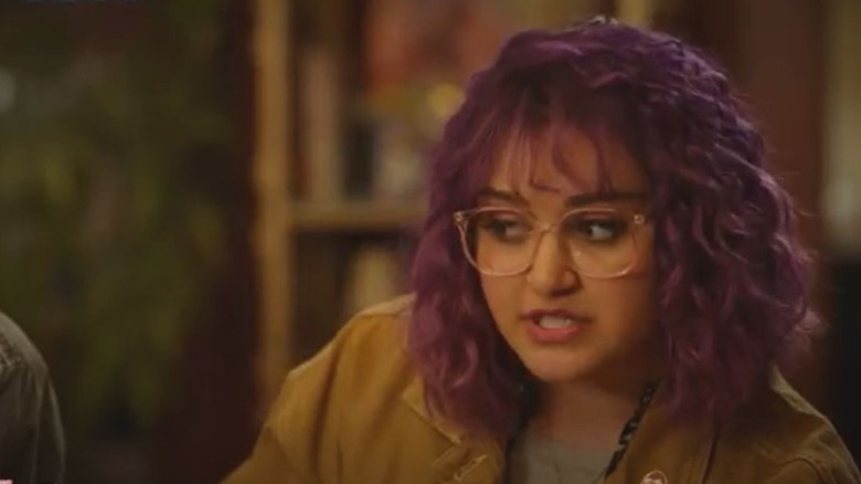 Ariela Barer acting in The Runaways
