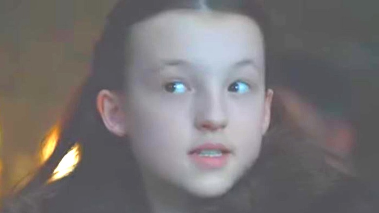 Bella Ramsey acting in Game of Thrones