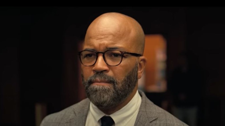 Jeffrey Wright acting in American Fiction