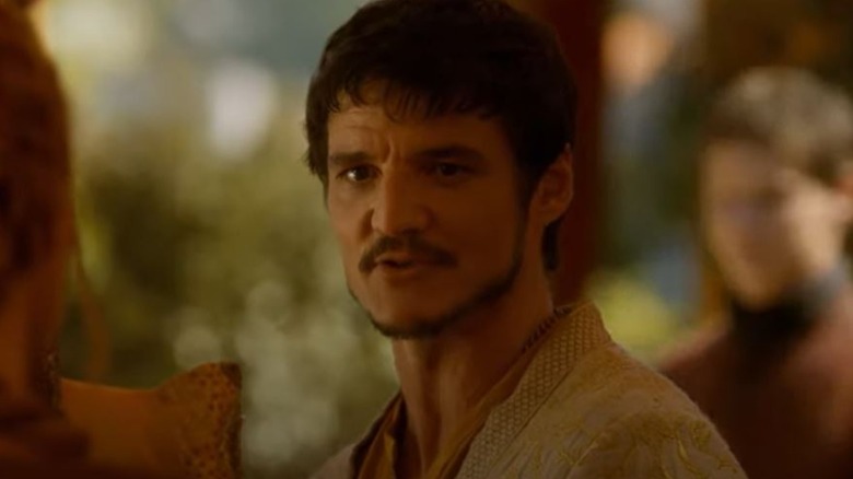 Pedro Pascal acting in Game of Thrones