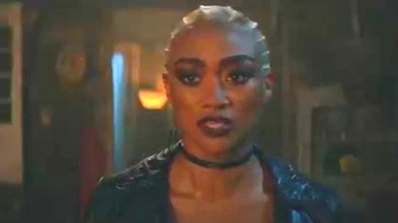 Tati Gabrielle acting in The Chilling Adventures of Sabrina