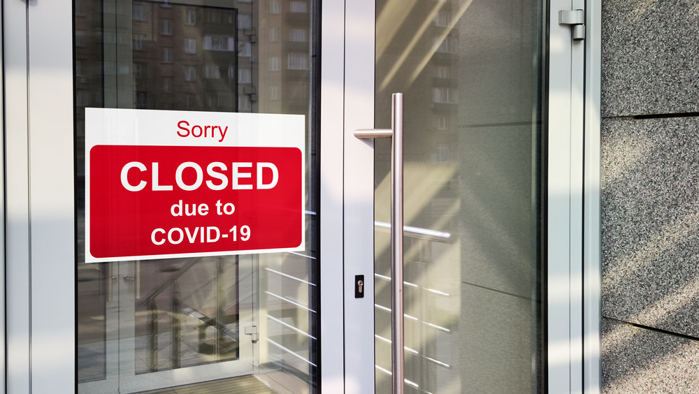Business closed due to COVID-19 