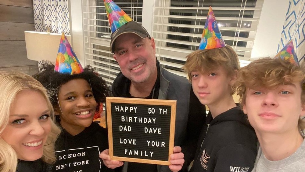 Kortney and Dave Wilson with their kids