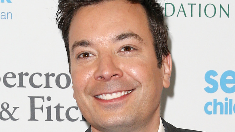 Jimmy Fallon on the red carpet 