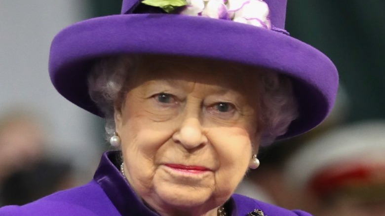 Queen Elizabeth face