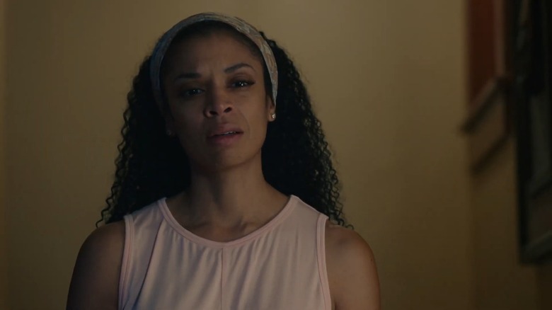 Susan Kelechi Watson as Beth on This Is Us, her eyes filling up with tears