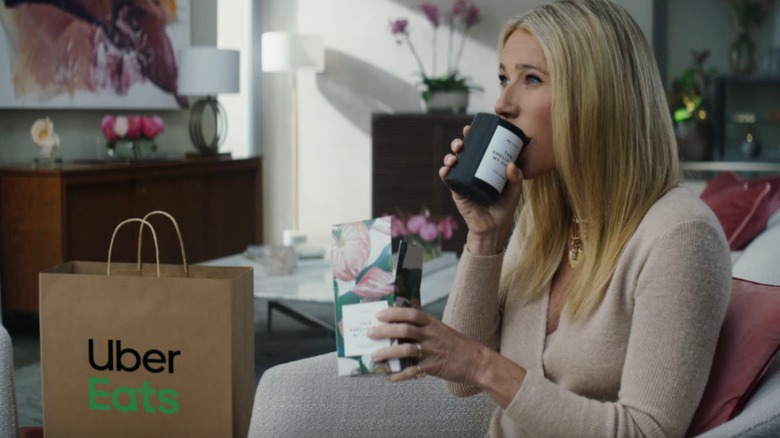 Gwyneth Paltrow appears in Uber Eats' Super Bowl 2022 commercial