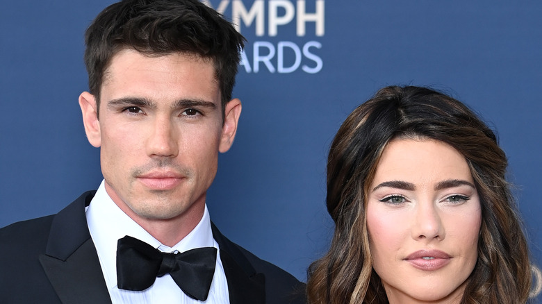 Tanner Novlan Jacqueline MacInnes Wood posing