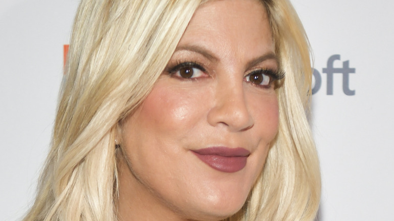 Tori Spelling on the red carpet