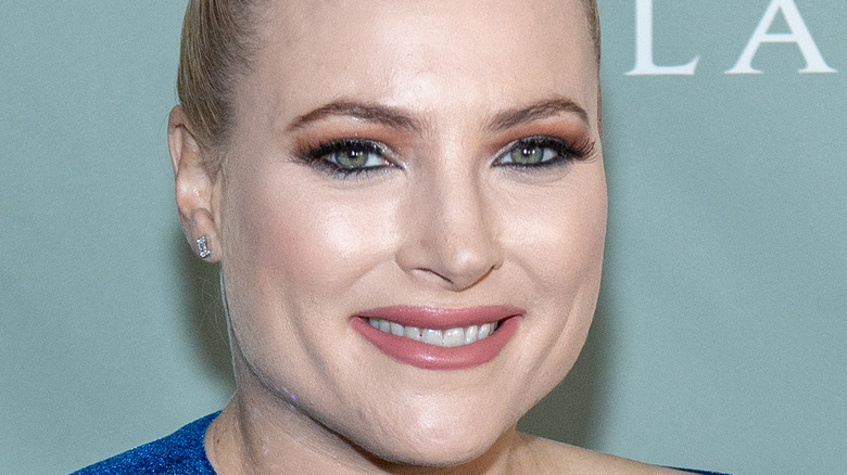 Meghan McCain smiling close up