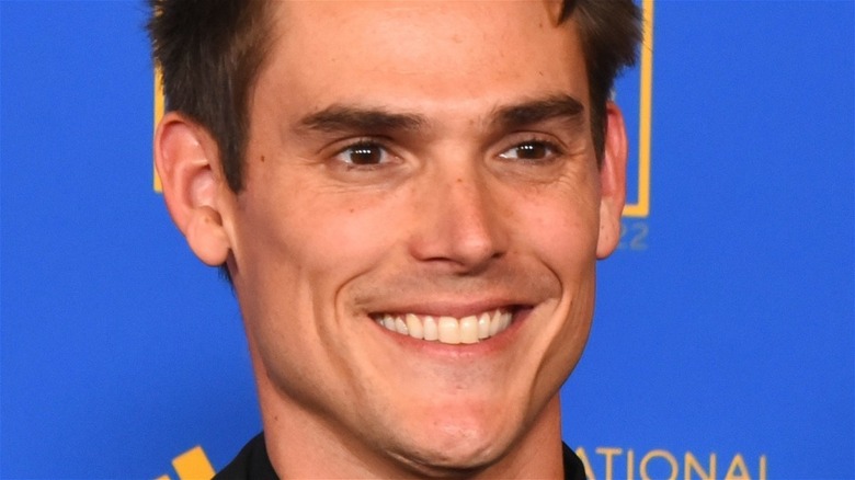 Mark Grossman posing on the red carpet