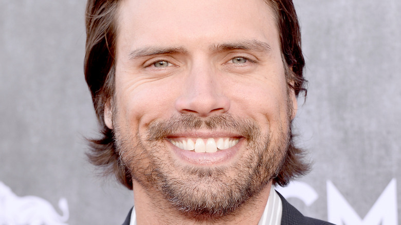 Joshua Morrow smiling