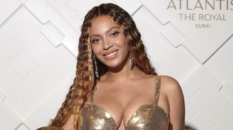 Beyoncé smiling