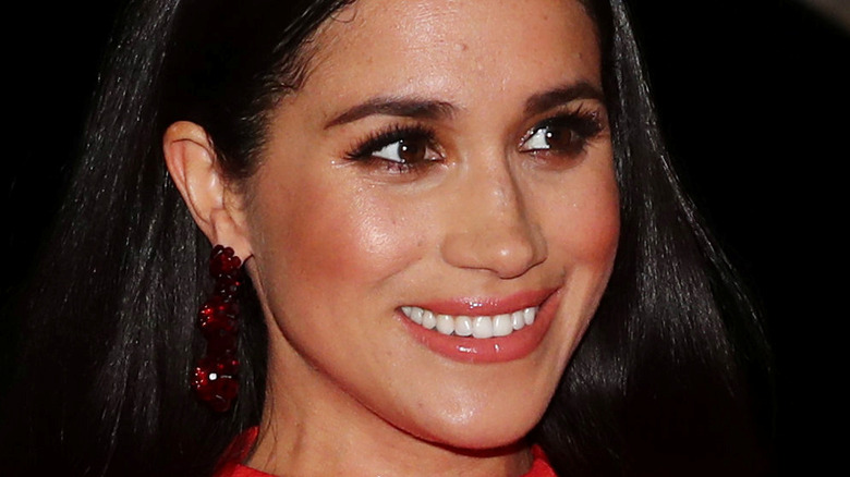 Meghan Markle smiling