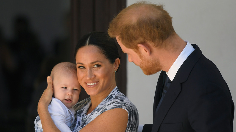 Prince Harry & Meghan Markle & Archie