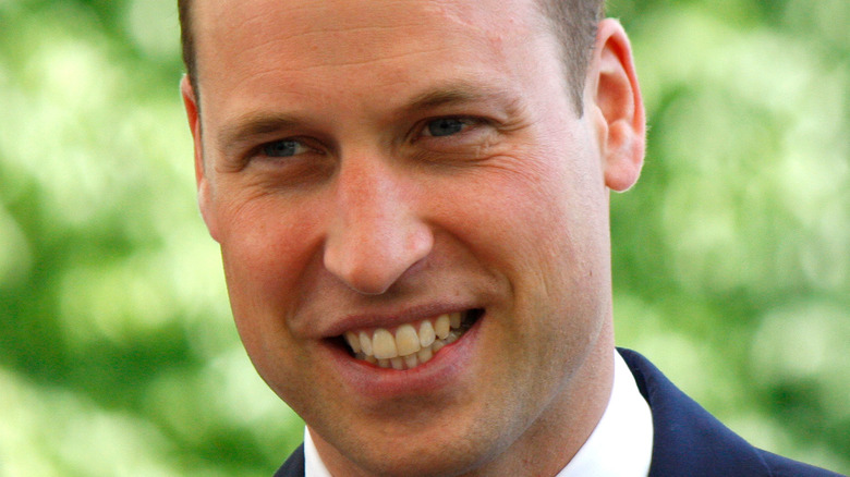 Prince William smiling