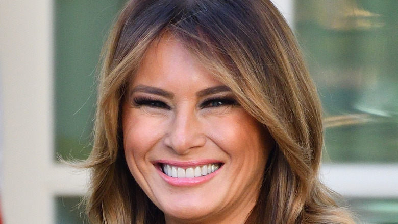 Melania Trump smiling 